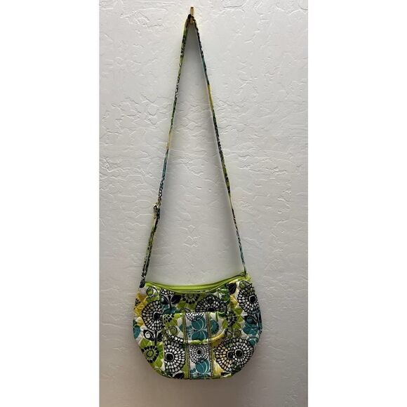 Vera Bradley Handbags - Vera Bradley Lime's Up Clare‎ Crossbody Bag